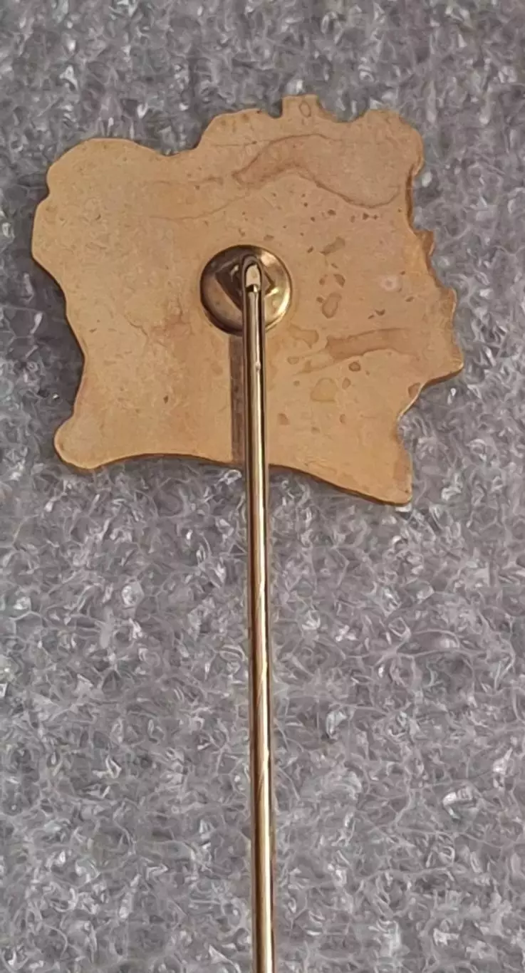 Федерация футбола Берег Слоновой Кости Кот д'Ивуар Cote d'Ivoire старый знак люк 1