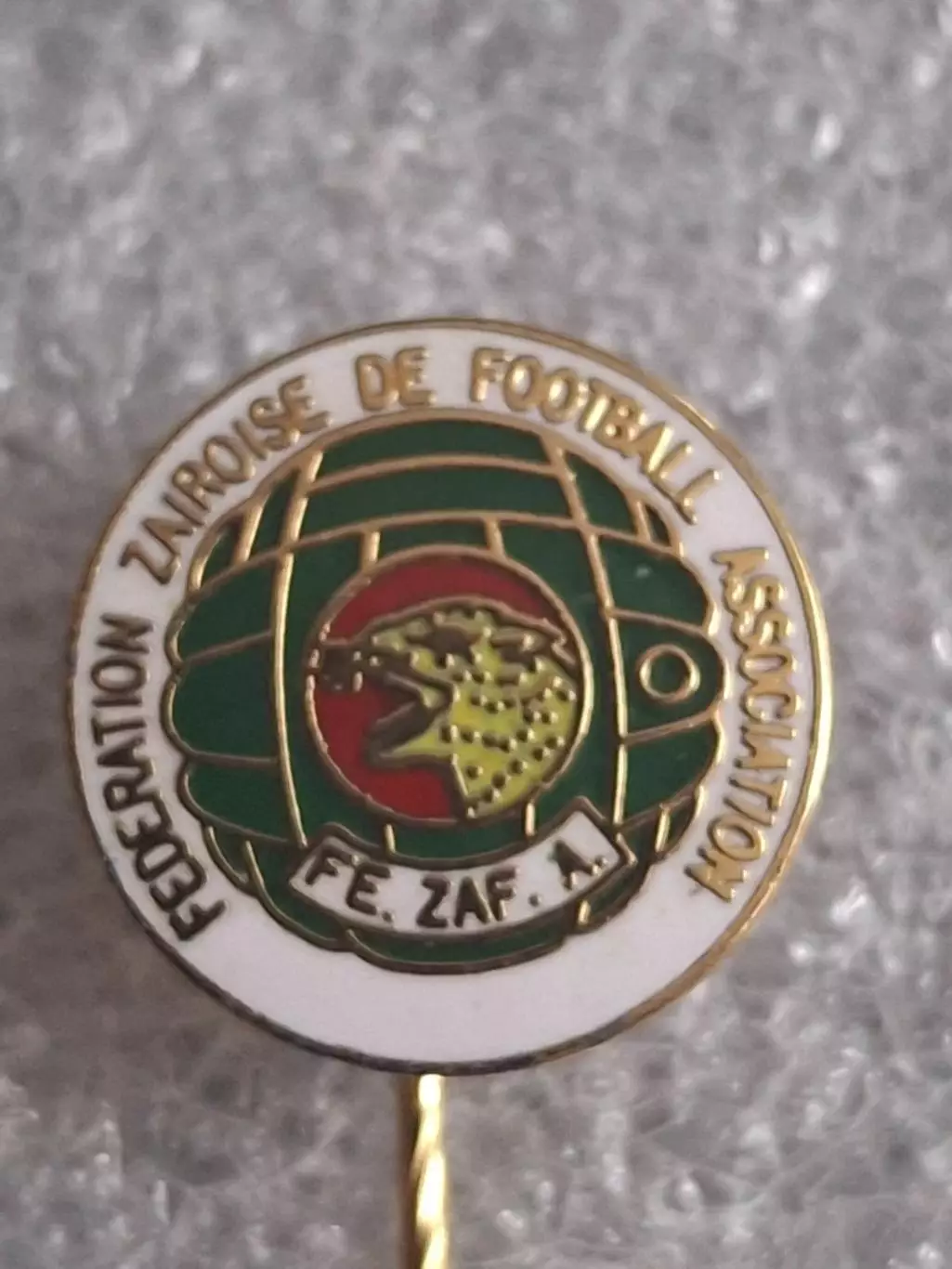 Заир федерация футбола старый знак 2
