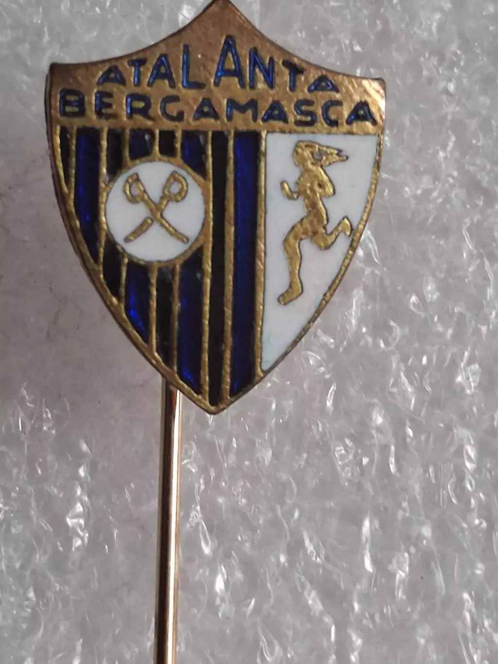 Аталанта Бергамо Италия Atalalanta Bergamaska Italy отличный оригинал эмаль игла 1