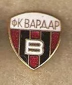 ФК Вадар СкопьеМакедония FK ВЛ отличный знак эмаль