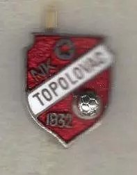 ФК Тополовац Хорватия FK ВЛ отличный знак эмаль 5-1