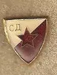 ФК Црвена звезда Белград Сербия FK ВЛ отличный знак 3-3