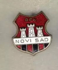 РФК Нови Сад Сербия FK ВЛ отличный знак эмаль 1-7