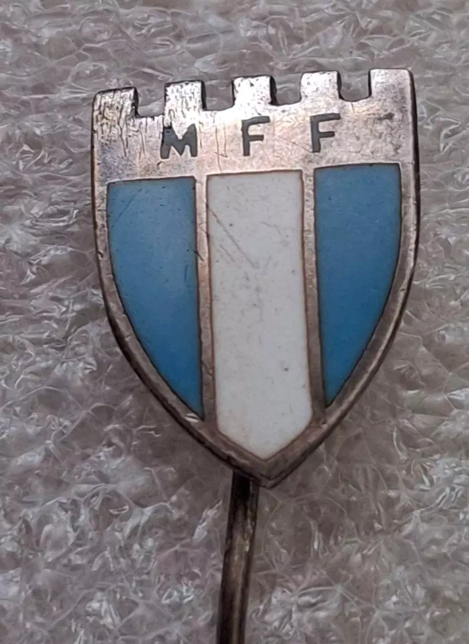 Malmo FF Мальме ФФ Швеция ВЛ старый оригинал отличный знак эмаль