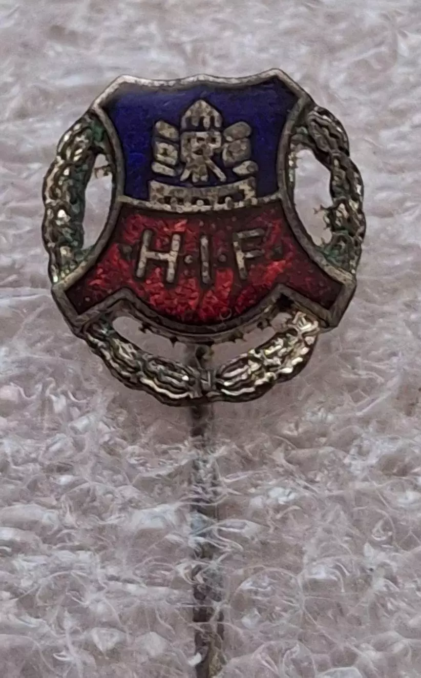 Helsingborg IF Хельсингборг ИФ Швеция ВЛ старый оригинал отличный знак эмаль