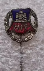 Helsingborg IF Хельсингборг ИФ Швеция ВЛ старый оригинал отличный знак эмаль