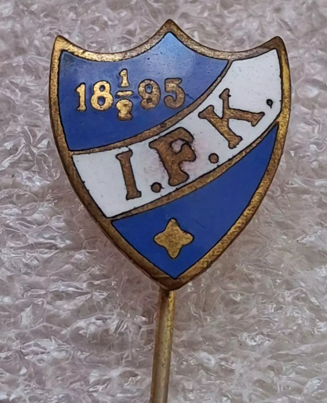 IFK 1895 Stockholm ИФК 1895 Стокгольм Швеция ВЛ старый оригинал отличный эмаль