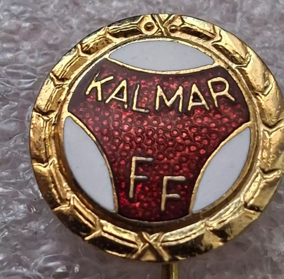 Kalmar FF Кальмар ФФ Швеция ВЛ старый оригинал отличный знак эмаль