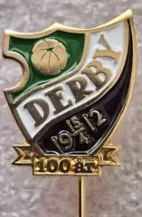 Derby BK Дерби БК Швеция ВЛ старый оригинал отличный знак