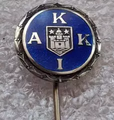 Kalmar AIK Кальмар АИК Швеция ВЛ старый оригинал отличный эмаль