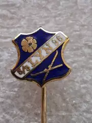 ФК Люн Норвегия эмаль игла FC Lyn Norway football enamel badge long needle 1