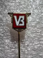 Вейле БК Дания Vejle BK Denmark клуб играл ВЛ отличный знак эмаль оригинал