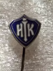 Хеллеруп ИК Дания Hellerup IK Denmark клуб играл ВЛ отличный знак эмаль оригинал