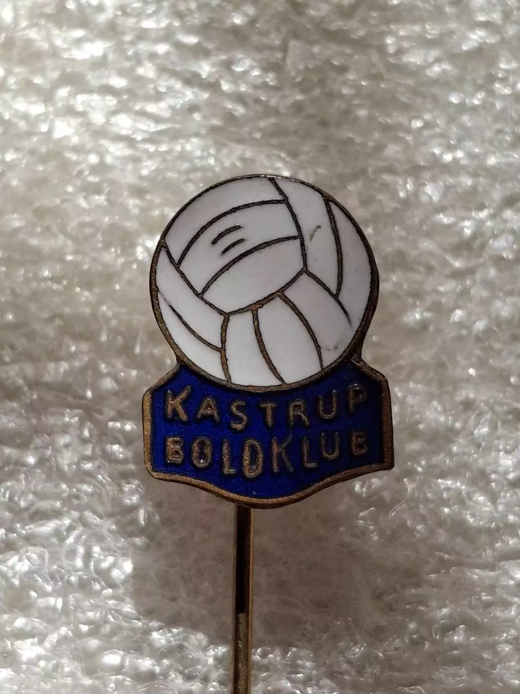 Каструп БК Дания Kastrup BK Denmark клуб играл ВЛ отличный знак эмаль оригинал