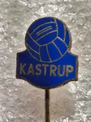 Каструп БК Дания Kastrup BK Denmark клуб играл ВЛ отличный знак эмаль оригинал