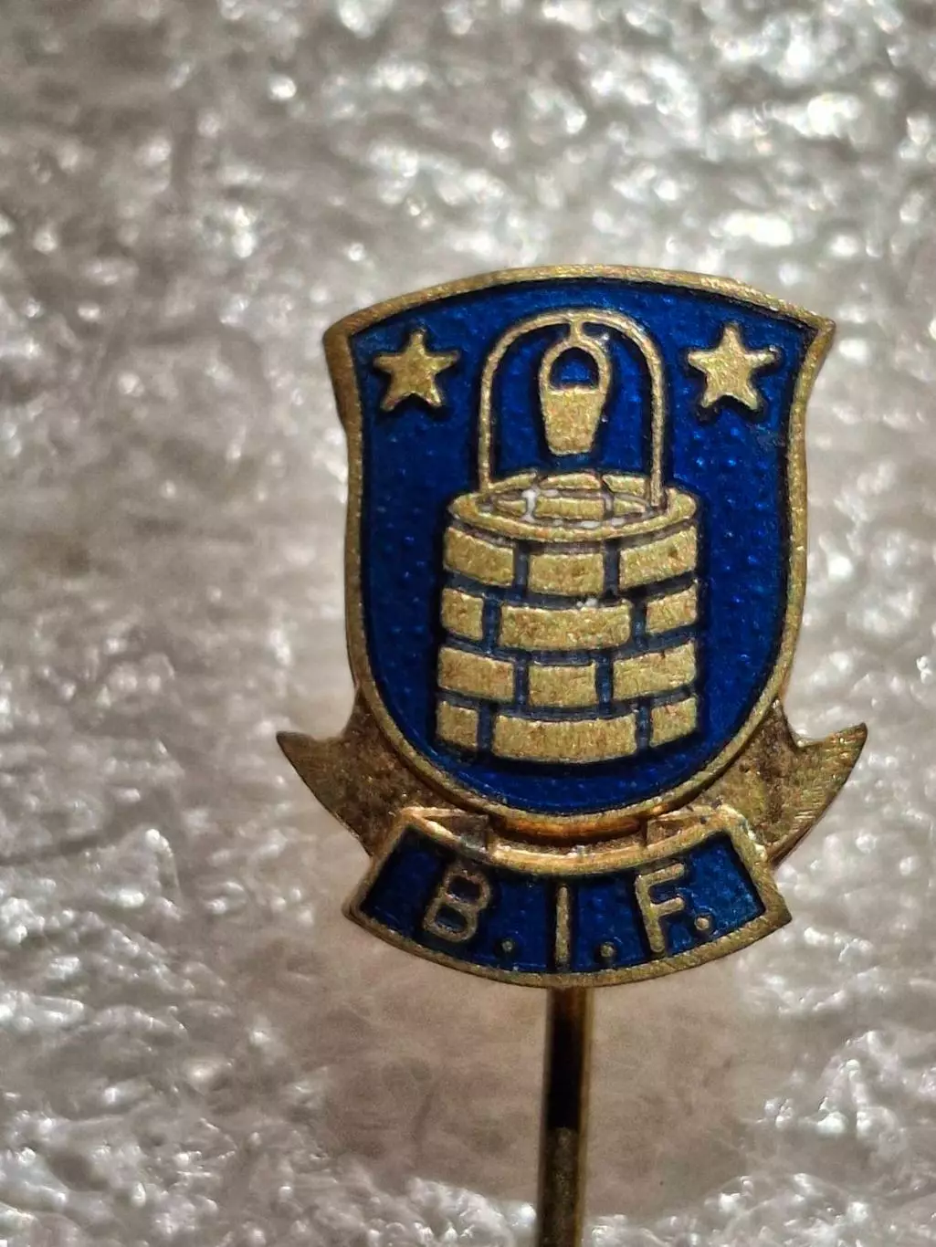 Брондбю ИФ Дания Brondby IF Denmark клуб играл ВЛ отличный знак эмаль оригинал