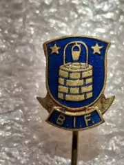 Брондбю ИФ Дания Brondby IF Denmark клуб играл ВЛ отличный знак эмаль оригинал