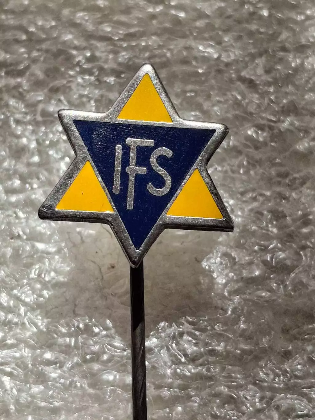 Икаст ФС Дания Ikast fS Denmark клуб играл ВЛ отличный знак эмаль оригинал