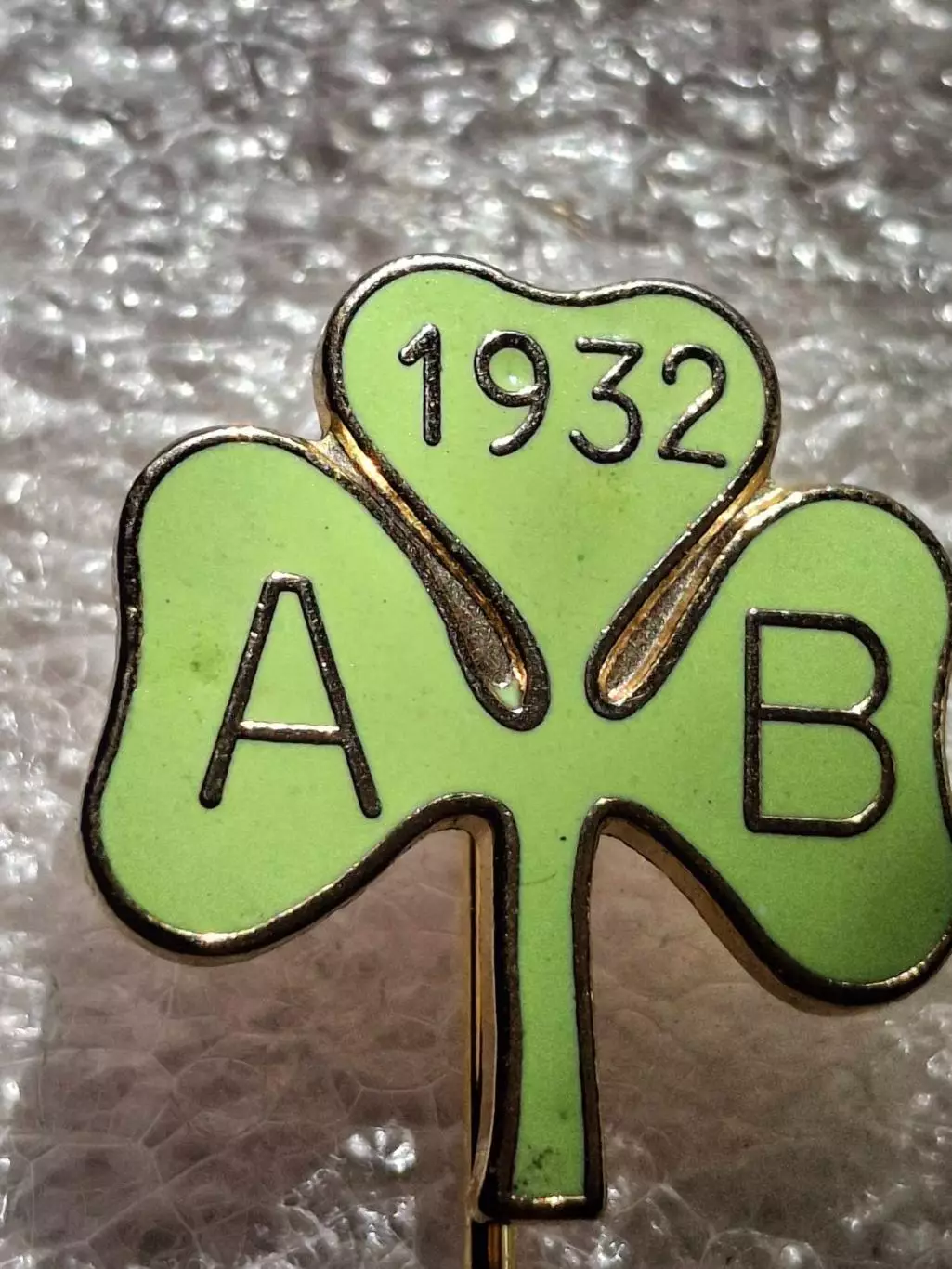 Аса БК 1932 Дания Asaa BK 1932 Denmark играл ВЛ отличный оригинал эмаль