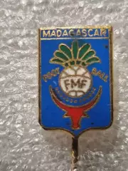 Федерация футбола Мадагаскар Madagascar football federation enamel pin эмаль 2