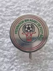 Федерация футбола Мадагаскар Madagascar football federation enamel pin эмаль 3