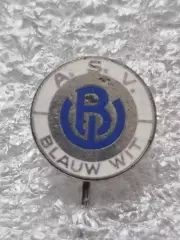 AV Blauw Wit Amsterdam Netherlands Блау Вит Амстердам Нидерланды Голландия эмаль