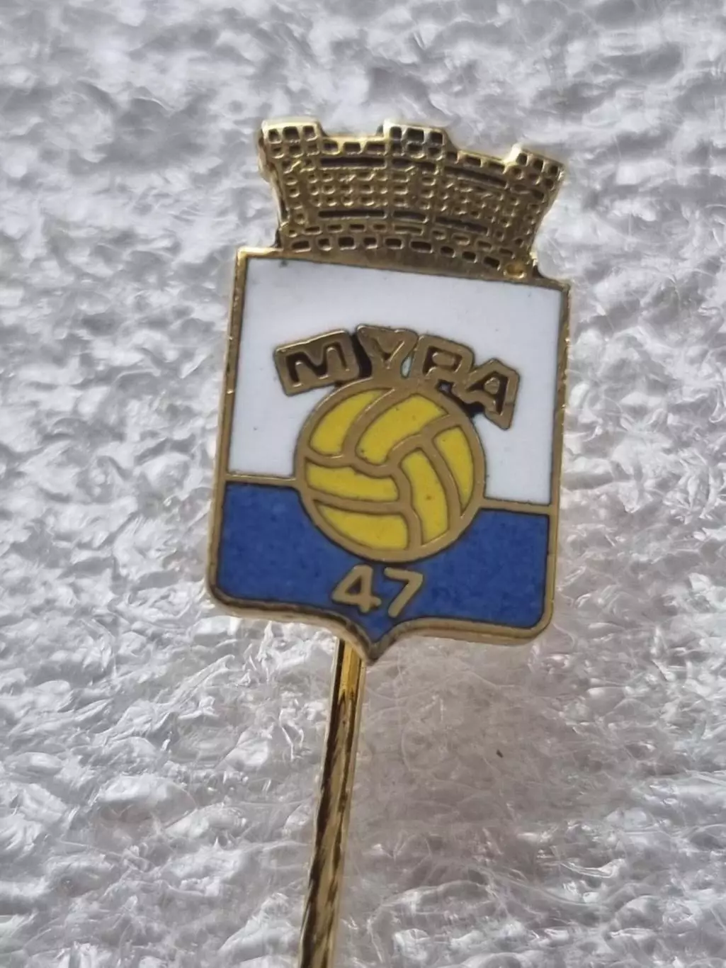 MyPa-47 Kouvola Finland МюПа-47 Коувола Финляндия отличный старый оригинал игла