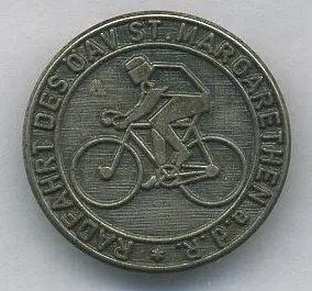 Велосипедный спорт Велоспорт Велогонка Австрия редкий тяжелый знак