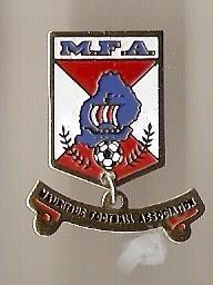 Маврикий федерация футбола старый знак булавка отличный