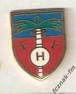 Гаити федерация футбола старый знак отличный эмаль