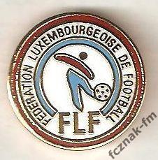 Люксембург федерация футбола старый знак отличный эмаль