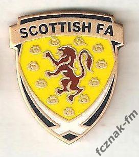 Шотландия федерация футбола старый знак отличный +