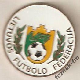 Литва федерация футбола старый знак отличный