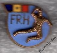 Гандбол Ручной мяч Федерация Румыния тяжелый знак эмаль