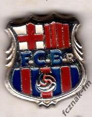 Барселона футбольный клуб Испания старый тяжелый знак оригинал