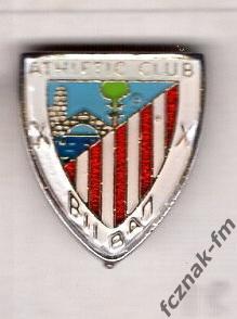Атлетико Бильбао футбольный клуб Испания старый тяжелый знак оригинал