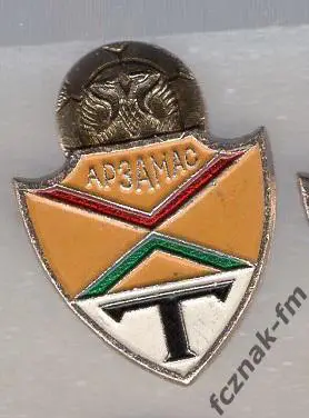 Торпедо Арзамас ФК Россия футбол старый знак булавка