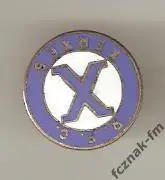 ФК Ксексес Роттердам Нидерланды RFC Xerxes Rotterdam Netherlands эмаль булавка