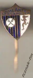 Аталанта Бергамо Италия Atalanta BC Bergamo Italy отличный знак эмаль игла