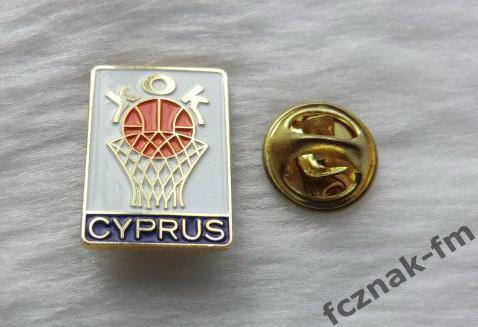 Баскетбол Федерация Кипр спорт тяжелый знак 1