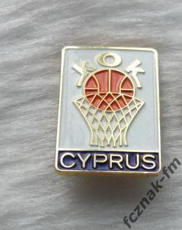 Баскетбол Федерация Кипр спорт тяжелый знак