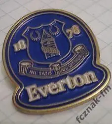 ФК Эвертон Ливерпуль Англия старый родной знак оригинал