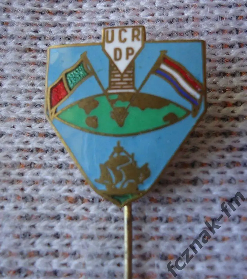 ФК Рекреатива Депортива Йоганнесбург Южная Африка старый знак отличный оригинал