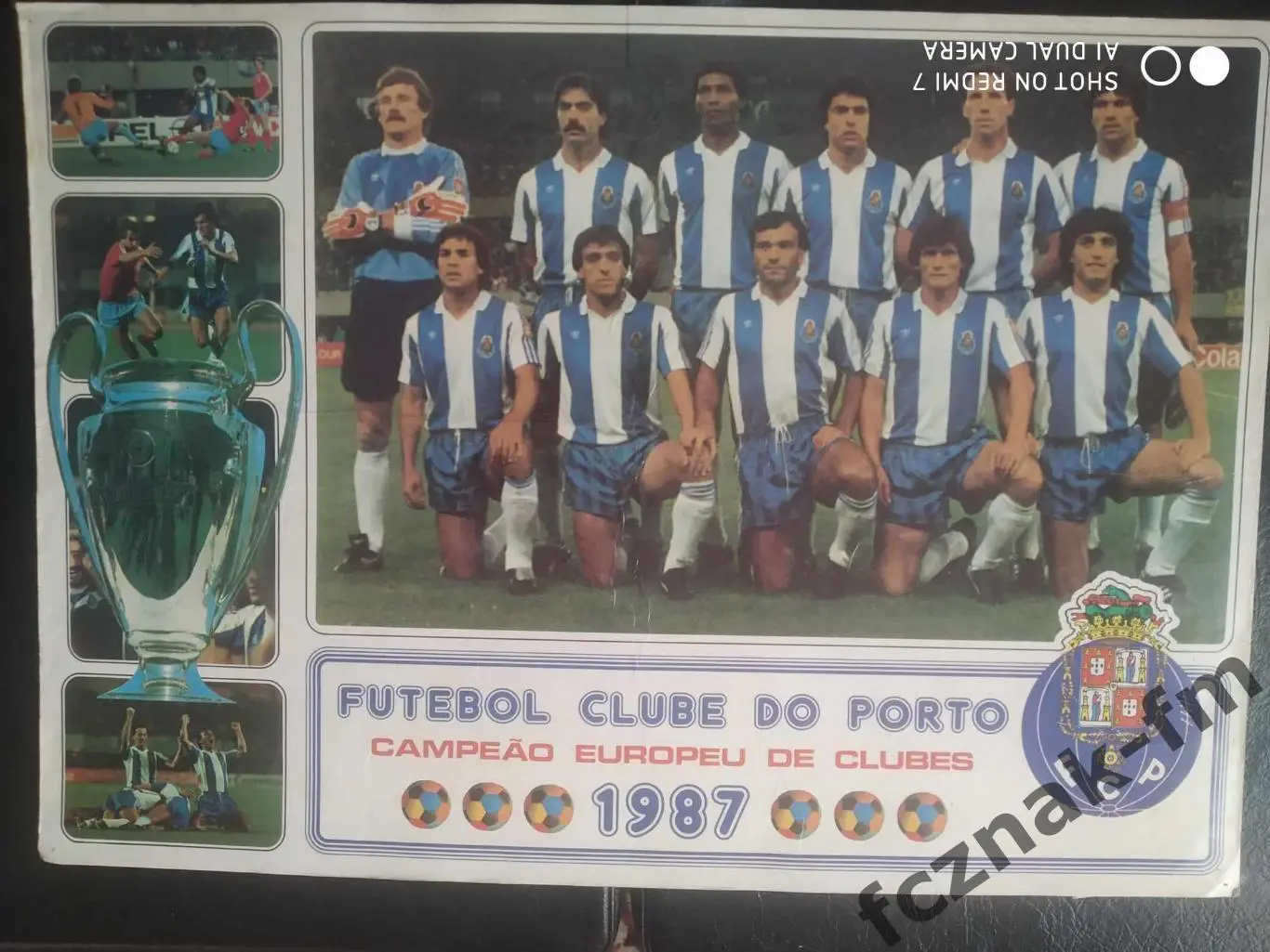 Постер плакат ФК Порту =49,0х34,5