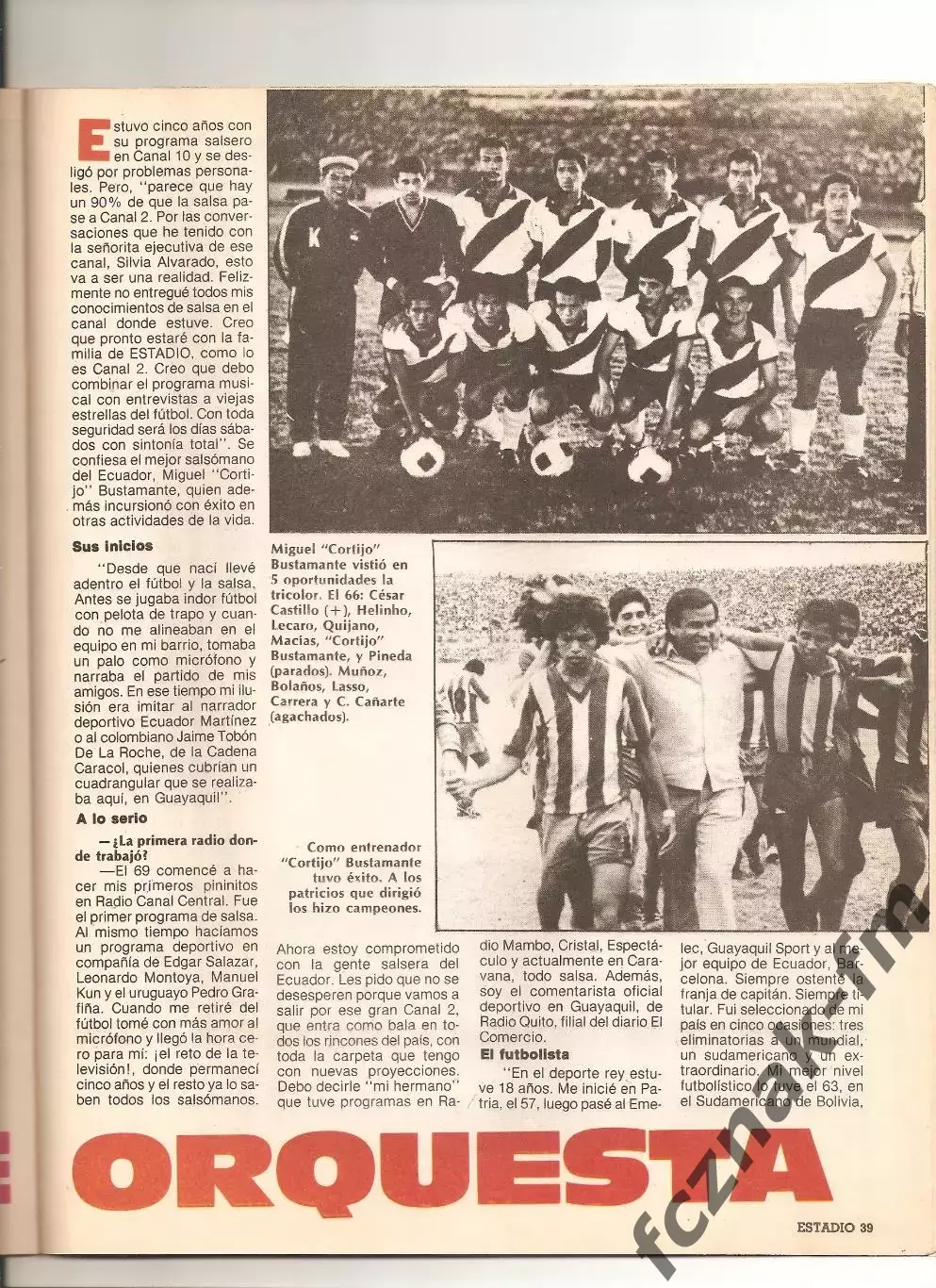 Футбол Журнал ЭСТАДИО 1988 №1, 2 Эквадор на выбор 2