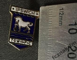 ФК Ипсвич Таун Англия FC Ipswich Town England ОРИГИНАЛ эмаль булавка 1