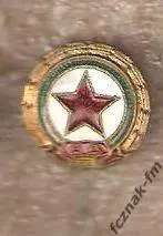 Народна Армия ЦСКА София Болгария старый оригинал родной знак игла высшая лига 1