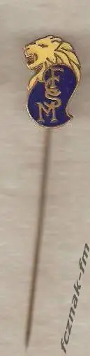 FC Sochaux-Montbeliar France ФК Сошо Франция старый знак оригинал эмаль высшая