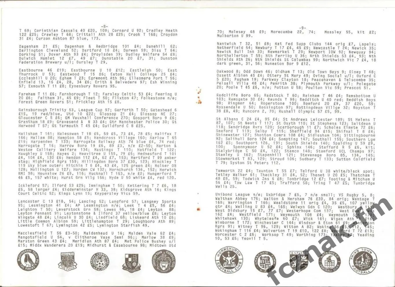 Каталог значков LAPELS Toby Jackson значки клубов Англии и мира на продажу 5