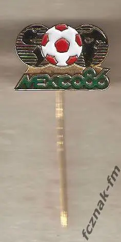 Чемпионат Мира 1986 Мексика игла World Cup 1982 Mexico long needle